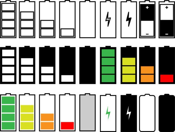 Battery Collection: Graphics & Web Elements for Modern Branding