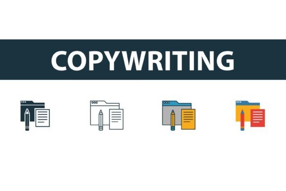 Copywriting Icon Set: Graphics & Icons for Modern Brands