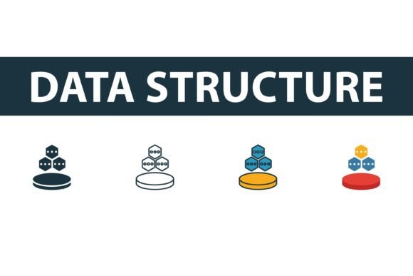 Data Structure Icon Set: Graphics & Icons for Local Branding