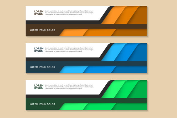Diagonal Element Abstract Horizontal Ban Graphics & Backgrounds