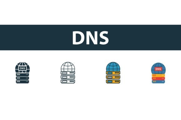 Dns Icon Set: Graphics & Icons for Local Branding