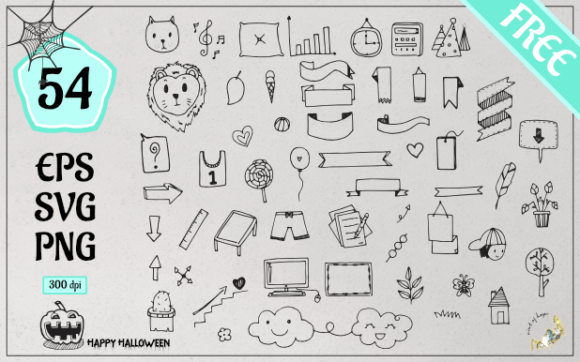 Element Doodle Design: Free Graphics for Real Crafting