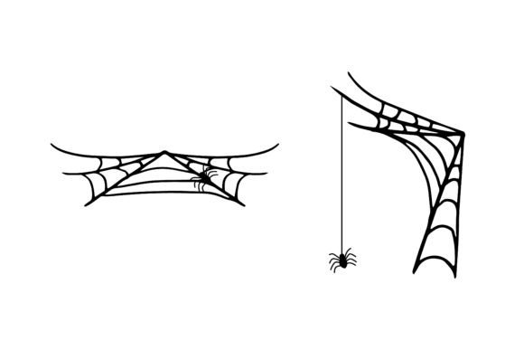 Halloween Elements. Spider Web.