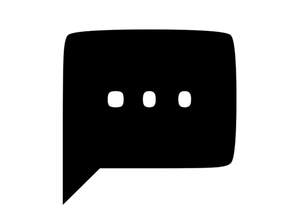New UI Web Ding Chat Icon: Graphics & Web Elements