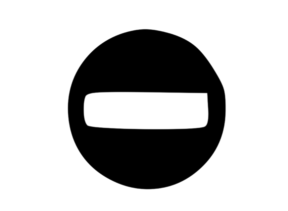 New Web Ding No Entry Icon: Graphics & Web Elements