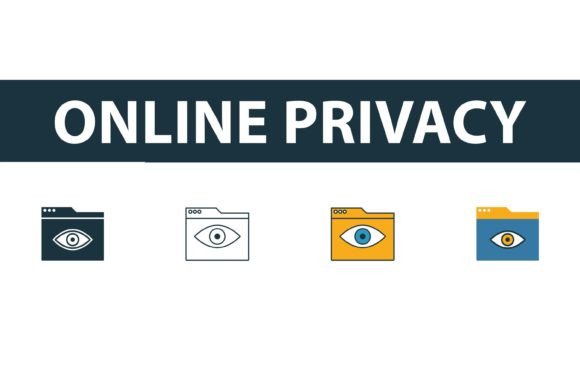 Online Privacy Icon Set: Graphics & Icons for Trust-Driven Design