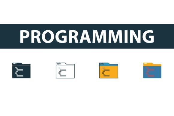 Programming Icon Set: Graphics & Icons for Crafters