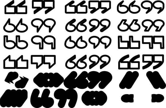 Quotation Mark: Web Elements & Graphics for Expressive Branding