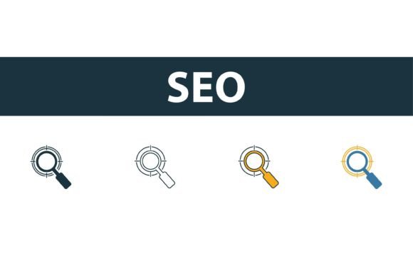 Seo Icon Set: Graphics & Icons for Creative Design