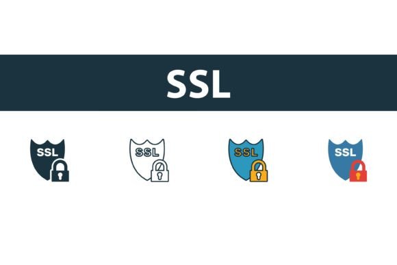 Ssl Icon Set: Graphics & Icons for Trusted Branding