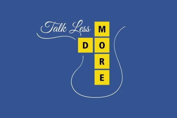 Talk Less Do More Graphics & Web Elements