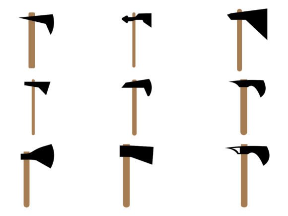 Tomahawk Axe Collection: Graphics & Web Elements
