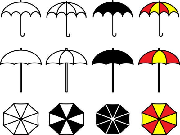Umbrella Collection: Graphics & Web Elements for Creative Sellers