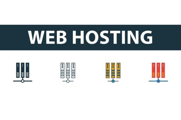 Web Hosting Icon Set: Graphics & Icons for Real Design Projects